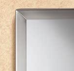 Mirrors STANDARD SIZE TEMPERED GLASS MIRRORS B-2908 SERIES B-1658 SERIES Tempered glass mirrors are engineered for heavy-traffic, vandal-prone restrooms in K 12 school buildings, stadiums, outdoor