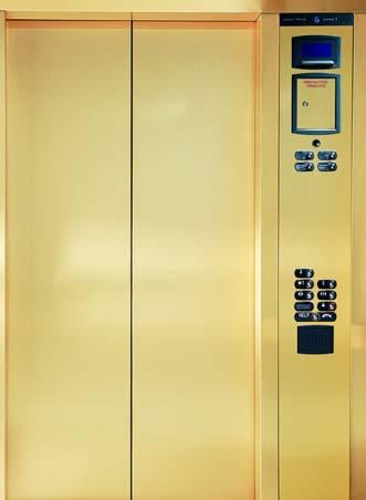 This is the most economical door. The door is available in either right or left opening. One-speed doors are shown on page 2. Two-speed door.