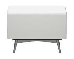 BEDROOM LUGANO CANTILEVER NIGHTSTAND (Left or Right) Matte White