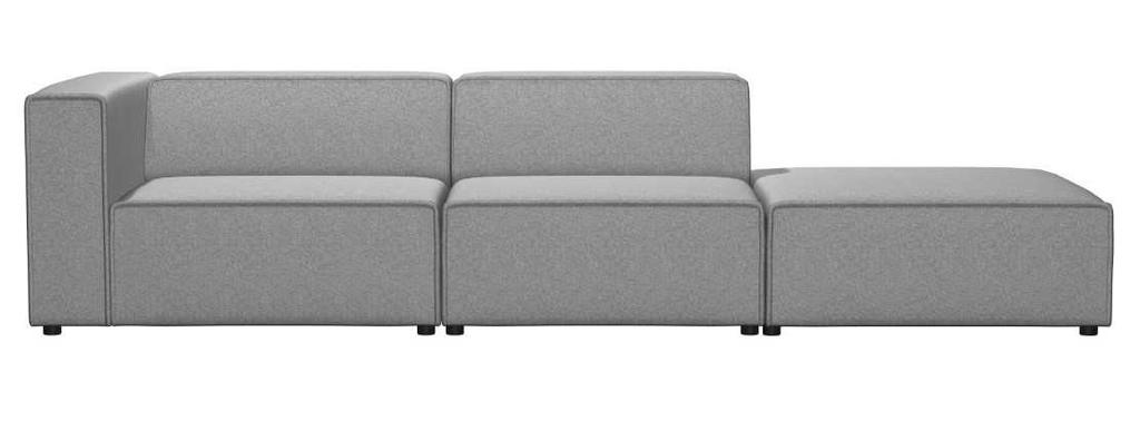 416655002310 416660002310 Carmo Sofa, light gray Lux Felt fabric 2310 H27¾xW78¾xD36¾" $3,099