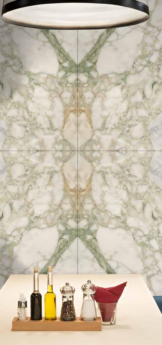 CALACATTA GREEN The Calacatta Green marble is a one of a king marble pattern,