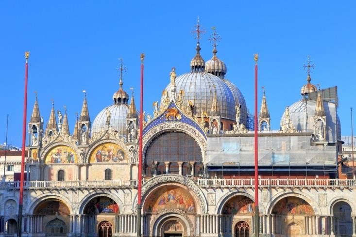 ST. MARK S BASILICA The St. Marks Basilica is the cathedral church of the Roman Catholic Archdiocese of Venice, Italy.