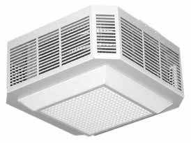 CDI/CDIR Series Fan-Forced Ceiling Heater CDI Series Surface Mounting The CDI/CDIR ceiling heaters are designed for commercial applications.
