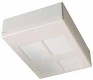CCI Series Commercial Ceiling Heater Applications Entryways Garages Hallways Restrooms Stairwells Vestibules The CCI ceiling heater is designed for commercial use in areas where no wall space is