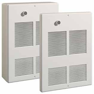 WCI Series Commercial Wall Heater The WCI fan-forced wall heater is designed for commercial and industrial areas requiring higher KW ratings and quick recovery.