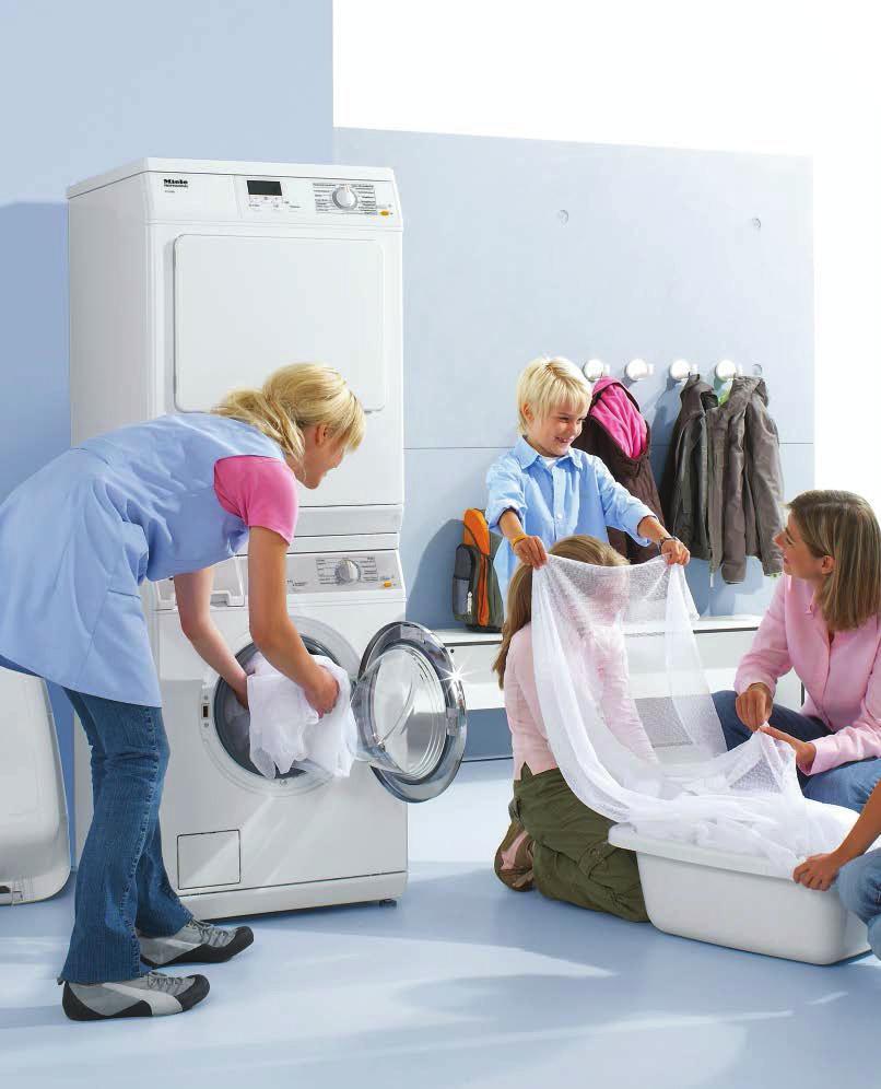 Miele Professional little giants are laundry units that offer a commercial output, on a domestic footprint.