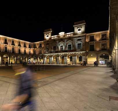 Public lighting The philosophy behind the new lighting Ávila s new lighting is divided into four segments: functional lighting, ornamental