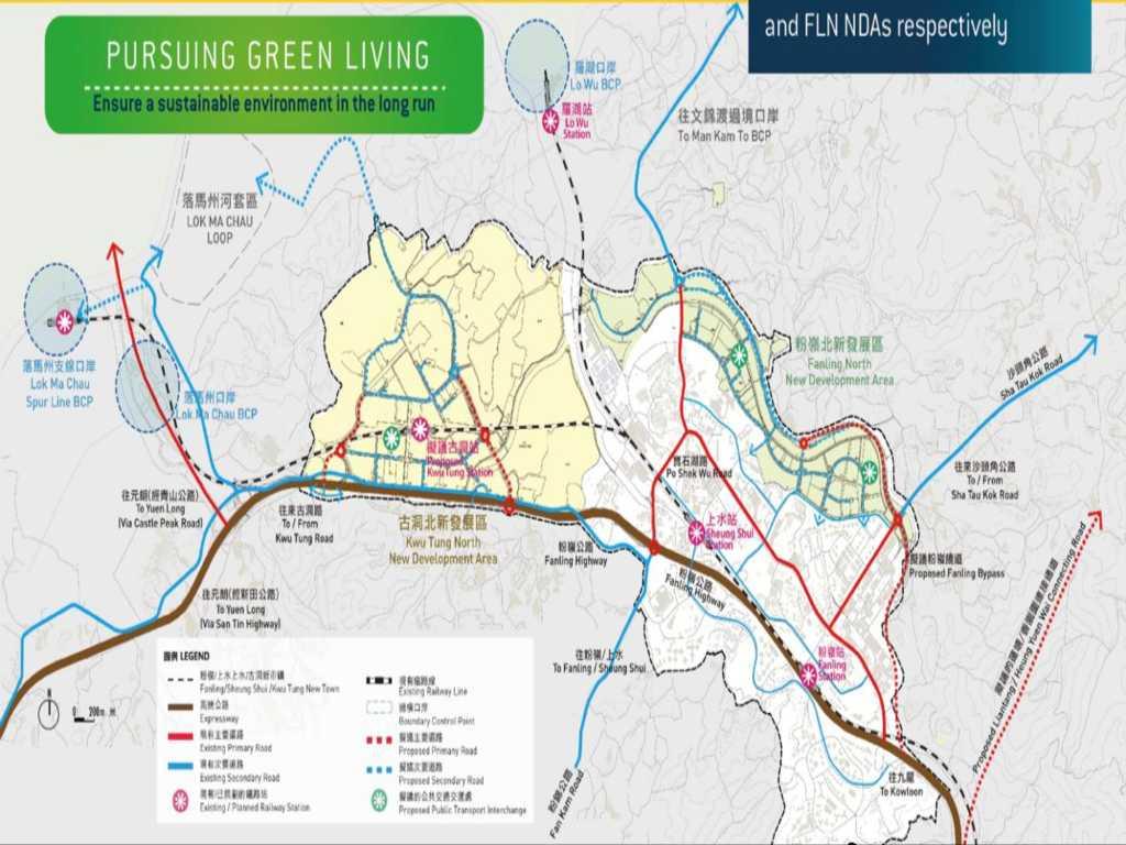 Kwu Tung North and Fanling North NDAs Transit-Oriented Development (TOD) Kwu Tung