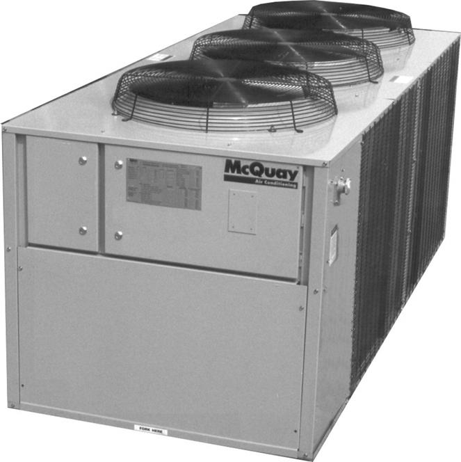 Supersedes: IOMM AGZ1-1 Air-Cooled Scroll Compressor Water