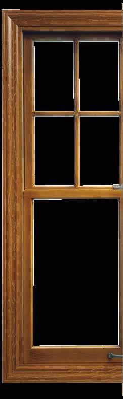 WINDOWS AND PATIO DOORS Beauty of wood.