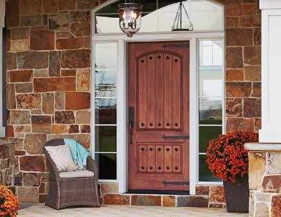 WOOD ENTRY WINDOWS DOORS AND AND STORM PATIO DOORS Welcoming entry doors. Architect Series (wood) Architect Series (premium fiberglass) BREATHTAKING DETAIL.