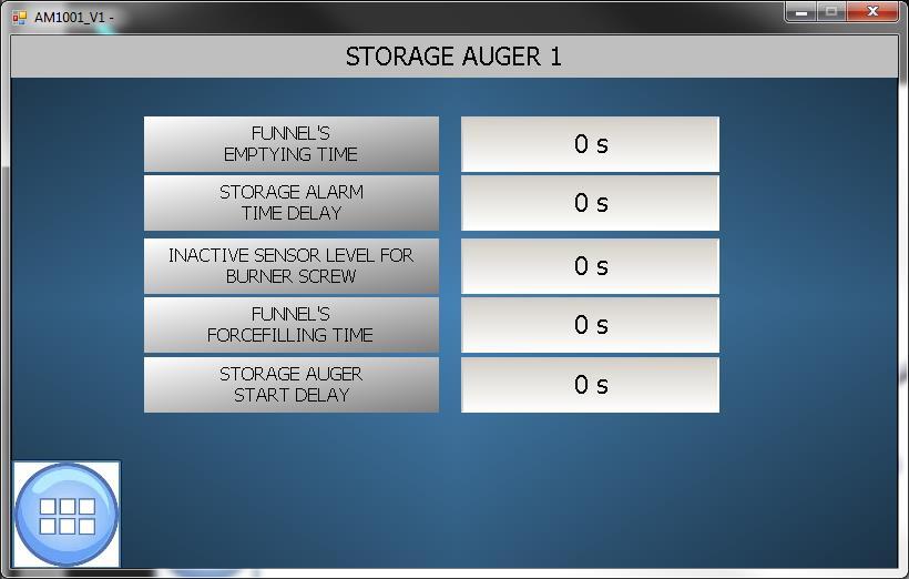 15. Storage auger settings Image 17.