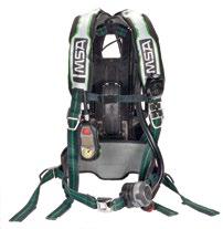 Four-year sensor life, 24-hour run time, 50% less calibration gas used per minute than average detectors SCBA MSA G1 Self-Contained Breathing Apparatus Comfortable, streamlined, balanced,