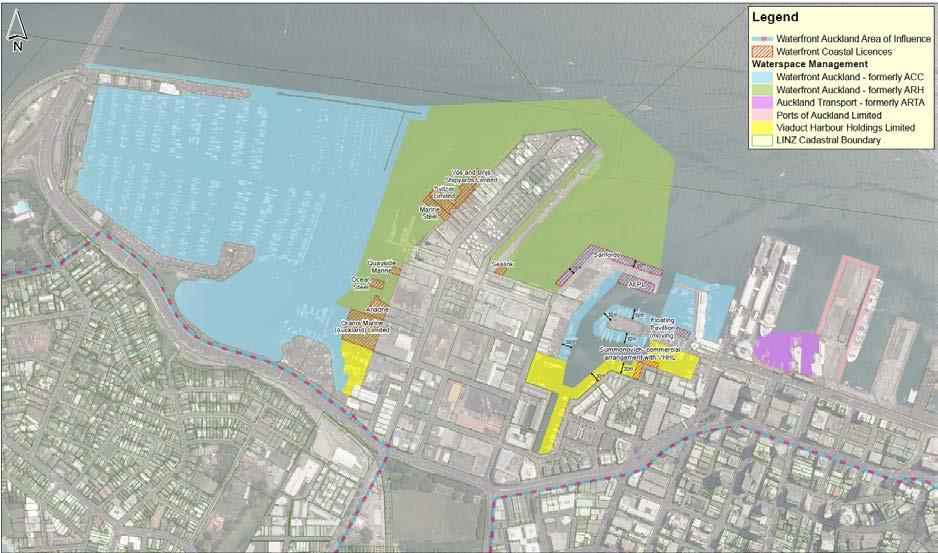 Figure 11: Existing Waterspace Management & Coastal Licenses 8.