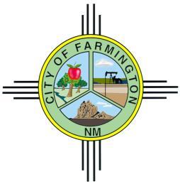 CITY OF FARMINGTON 800 Municipal Drive Farmington, NM 87401-2663 (505) 599-1373 Fax (505) 599-1377 http://www.fmtn.