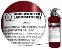 com fire extinguisher labels (including UL in