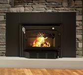 3 cubic foot fireplace n Adustable burn rate n Burn time up to 12 hours