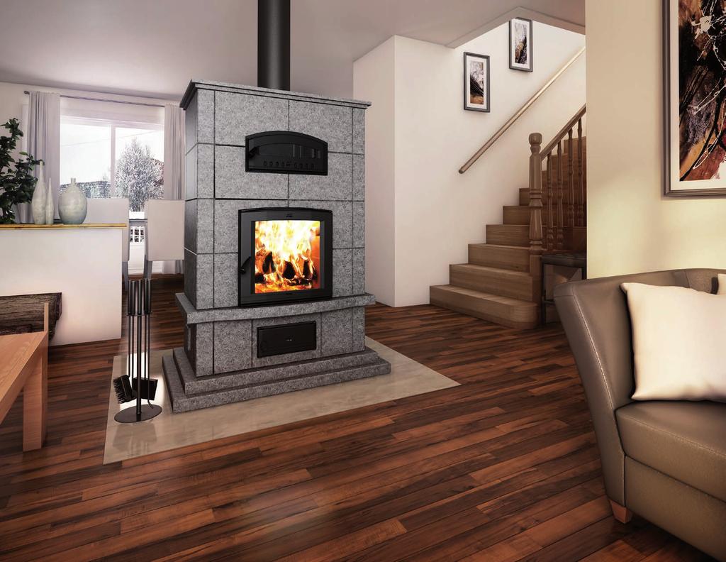 FM1000FO Mass fireplace with