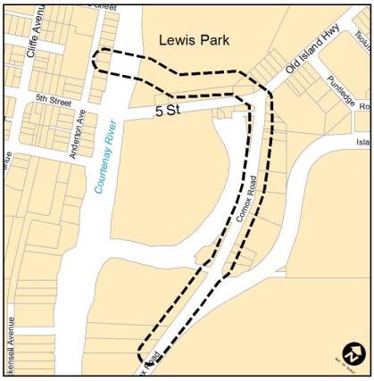 SANITARY SEWER MAIN REPLACEMENT COMOX RD, LEWIS PARK, RIVER CROSSING - DESIGN $100,000 General: $0 Sewer: $100,000