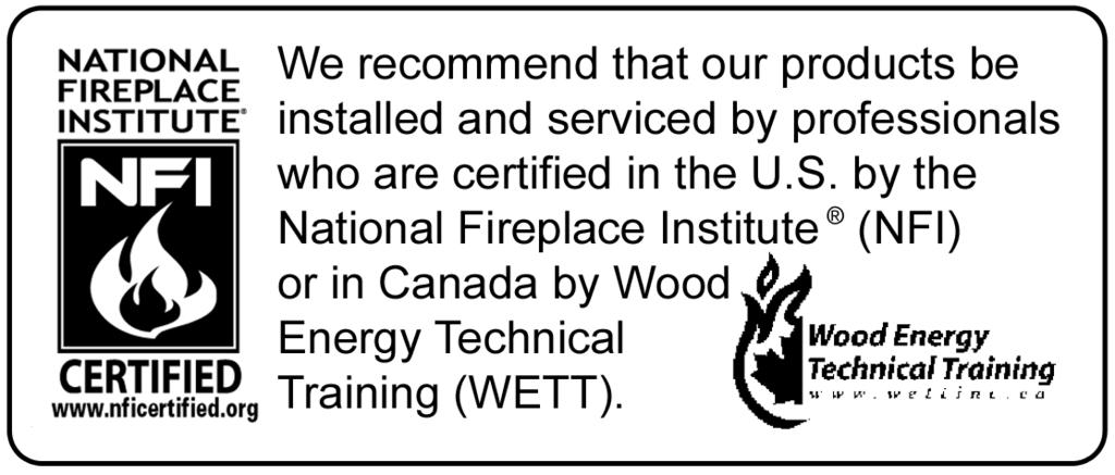 Thank-you for purchasing a HAMPTON FIREPLACE PRODUCT.