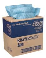 29 KIMTECH* PREP* EPIC* Heavy Duty Wipers Uniquely textured to attract and hold oil, inks and solvents Industrial grade for superior absorbency and grip Ideal for all situations where heavy duty