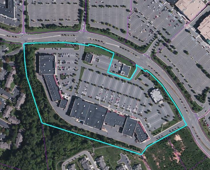 Fee Example B: Large Shopping Center Impervious area