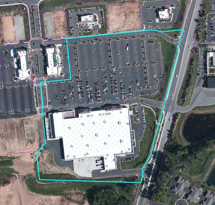Fee Example C: Large Store Impervious area = 746,000 ft 2
