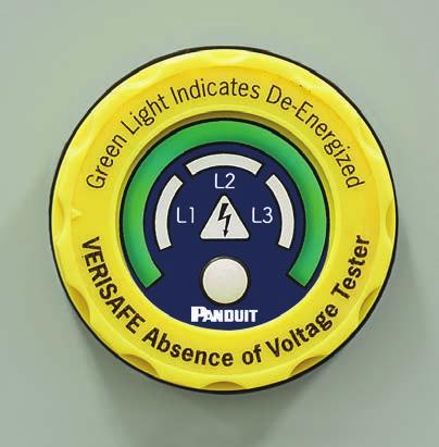Once installed, a simple push of a button enables qualified electrical workers to verify absence of voltage and see an active indication when absence of voltage is confirmed.
