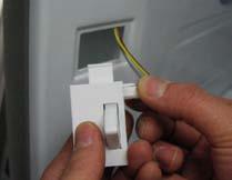 breaking? Change the light bulb. Connection of F door switch is OK? Repair the F-door switch.