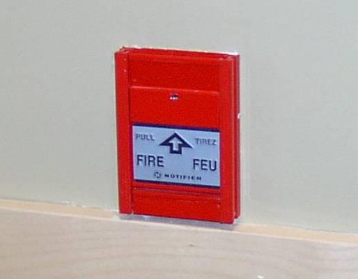 Image 5 Manual Pull Station The fire alarm indicating or annunciator panel will display where a device was