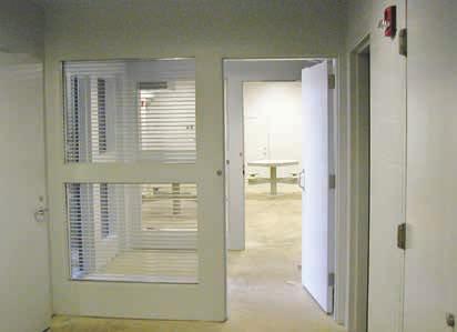 For interior doors and openings, integrated louvers will reduce ambient noise for more tranquil working environments.