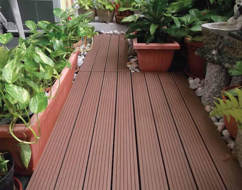 85 86 Helping you create a Perfect Home Envicrete Woodini Collection is the next generation of capped PVC decking.