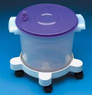 Suction & Fluid Waste Management SPECIALTY FLUID CONTROL PRODUCTS Drain-Jug Eliminates the need for floor drains which are no longer allowed* Collects fluid waste from any drape, pouch or pump