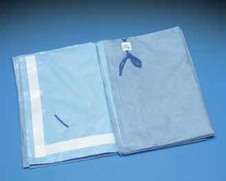 Suction & Fluid Waste Management LIGHT FLUID ON THE FLOOR Satchel Sheets Helps keep fluids from ever hitting the floor Helps keep floors dry to decrease slips and falls Large sizes allow three people