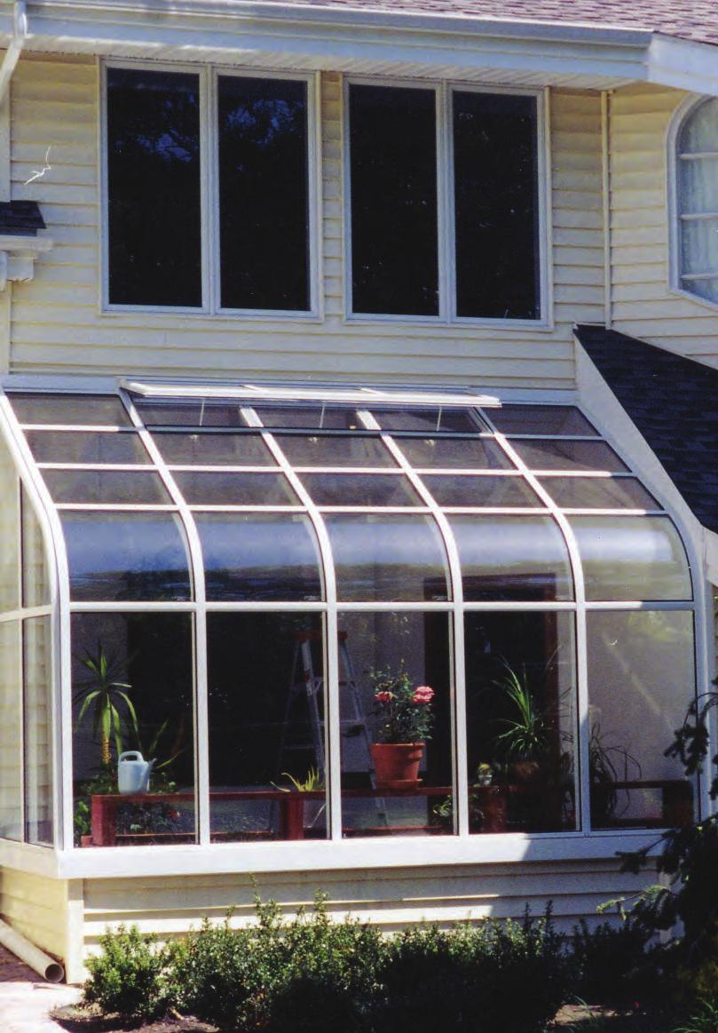 Greenhouse Configurations Curved Eave Lean-to 14 Curved eave,