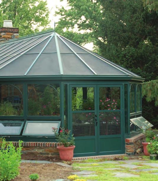 Greenhouse Configurations Bull Nose This roof design includes a double pitch section that tapers into a nose; it is also known as a