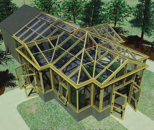 Structural Accessories Structural accessories can add architectural appeal to your greenhouse. These elements often reflect traditional greenhouse styles.
