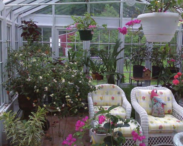 Functional Greenhouse Types Dual Function: Plants and People A dual function greenhouse is dedicated to both plants and people.