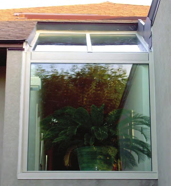 can custom manufacture any size and shape to fit. These windows are often a reasonable alternative in residential areas where communities do not allow greenhouses.