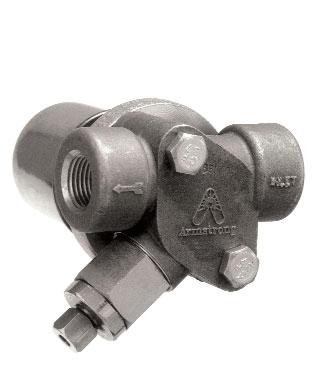 TT-2000 Series Thermostatic Steam Trap All Stainless Steel For pressures to 300 psig (20 bar) capacities to 3,450 lbs/hr (1,568 kg/hr) The balanced pressure bellows thermostatic steam trap has a