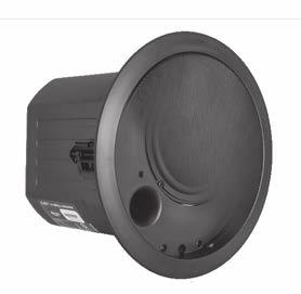 54cm) titanium diaphragm compression driver HIGH FREQUENCY HORN 105 Tractrix Horn WOOFER 5.25 (12.7cm) woofer TAP SETTINGS 3.8 watts, 7.5 watts, 15 watts, 30 watts @ 70V 7.