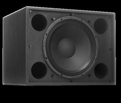High power 15 (38.1cm) low frequency speaker system 104 oz. (2.95kg) magnet with 3 (7.