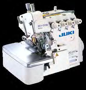 COMPUTER-CONTROLLED CYCLE MACHINE 43 MO-6900G Series Overlock / Safety Stitch Machine for Extra Heavy-weight Materials jl The machine incorporates a mechanism and parts that are optimum for the