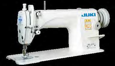 8 FLAT-BED SEWING MACHINE DDL-8700L 1-needle, Lockstitch Machine with long stitch length, for leather sewing 4 This machine is able to sew at a pitch as long as 7mm for both normal and reverse feed