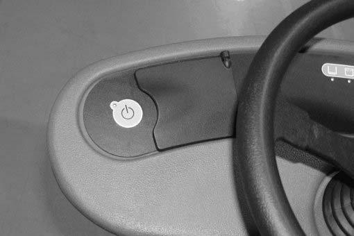 The Brake pedal can be used to control the machine if quicker stopping is needed or if operating on an incline. Do not operate machine on inclines exceeding 7% when scrubbing.