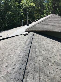 1. Roof Condition Roof Composition shingle roof surface.