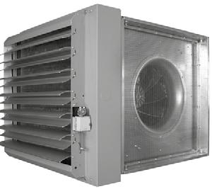 of warm water, with the functions heating ventilation 3 model sizes (1, 2 and 4) IP