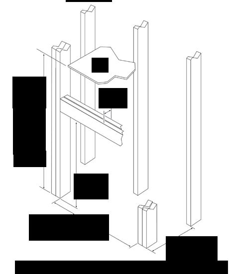 COM DIMENSIONS MINIMUM FRAMING 9-3/8 239mm Front to flue center 37-3/8 950mm 3 77mm 35-3/4-909mm 1-1/2 36mm 40-7/8 1039mm 34 864mm 1-1/16 27mm Minimum 61-7/8 1572mm Minimum 73-3/4 Maximum 120 when