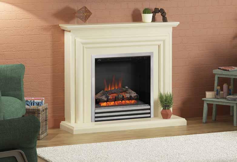 NEW PRODUCT Marden 42 Electric fireplace in Cashmere painted