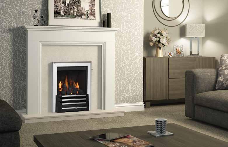 THE Timber COLLECTION New styles, new finishes and individually selected real wood veneers have created a stunning resurgence in timber fireplaces.
